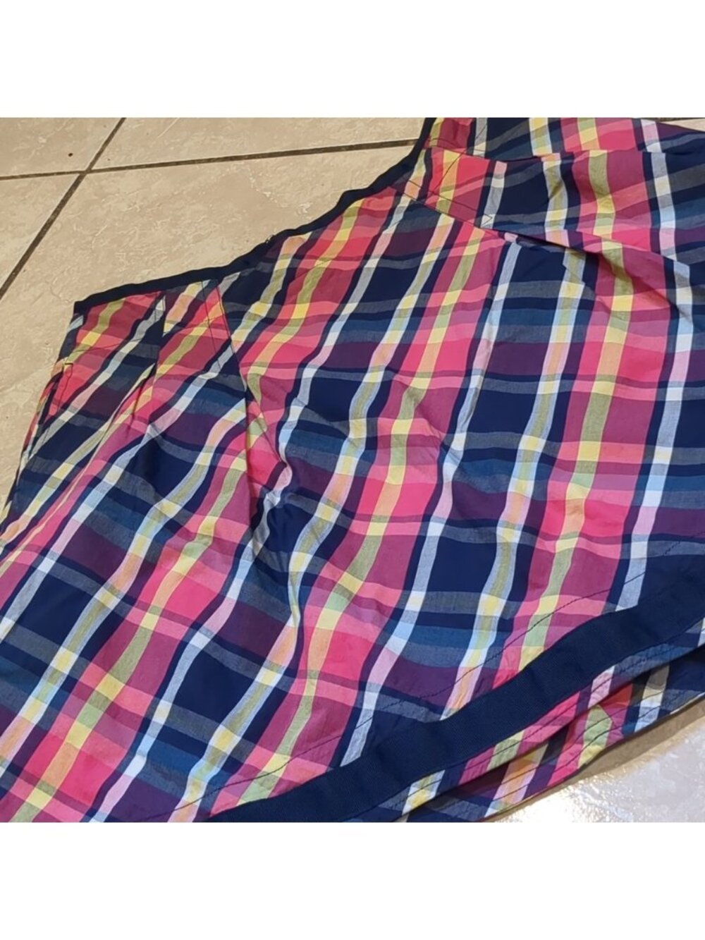 Women's Plaid Skirt - Picture 2 of 2